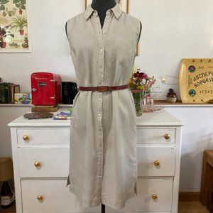Kenar Linen Dress